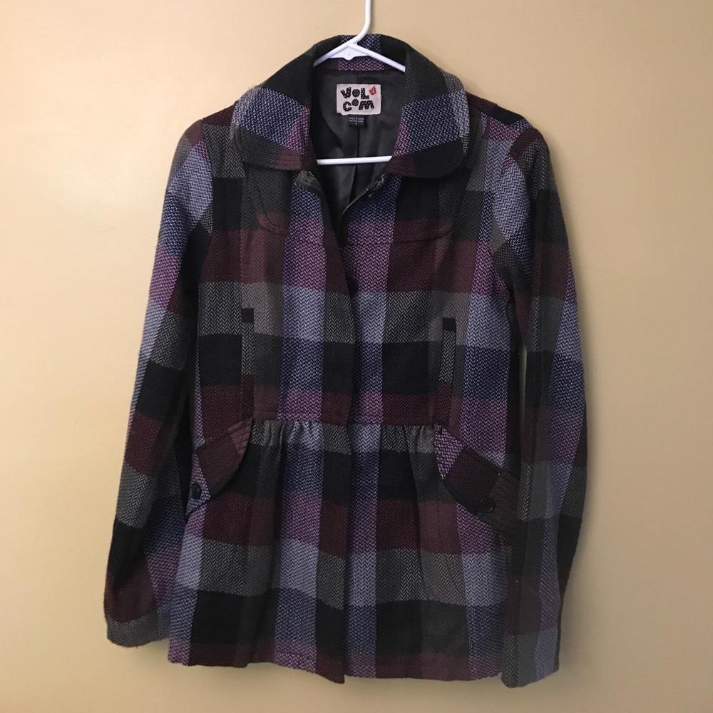 Plaid jacket for Fall lightweight